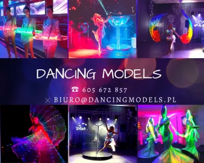 DANCING MODELS EVENTS & REAL ESTATE logo